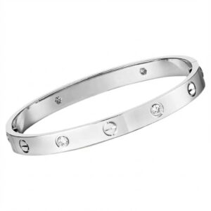 cartier bracelet silver