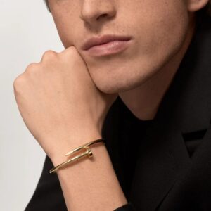 nail bracelet gold