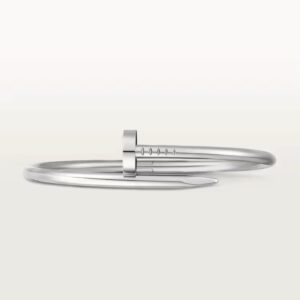 nail bracelet silver