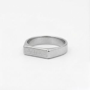 versace ring silver